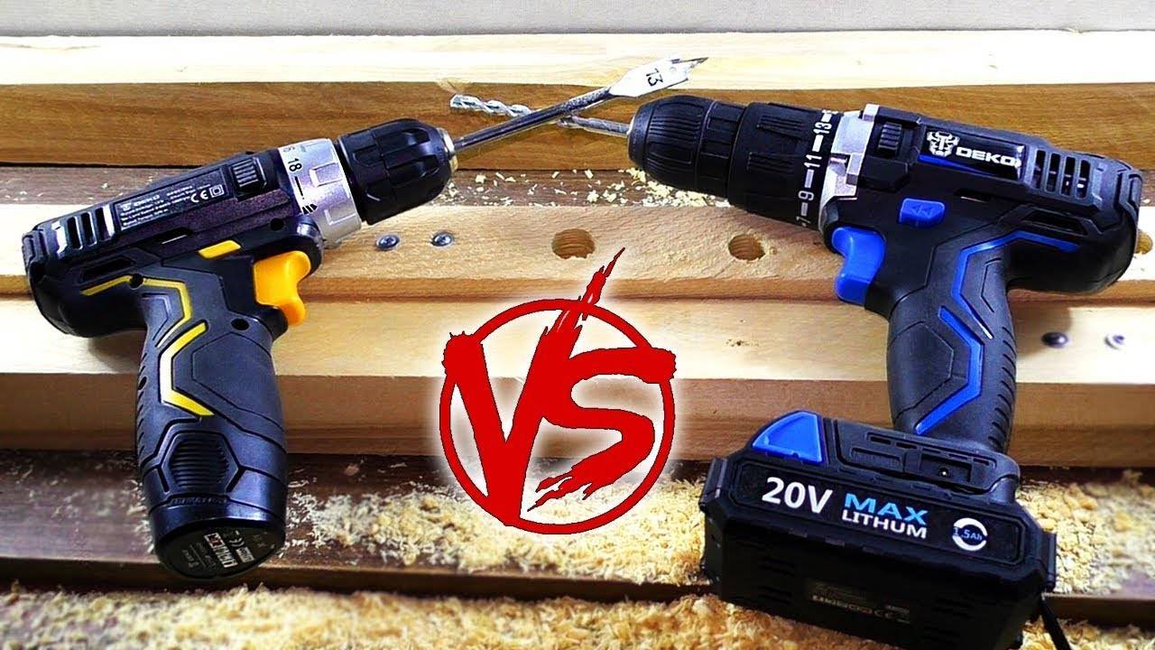 Шуруповерт: топ 10 лучших профессиональных шуруповертов