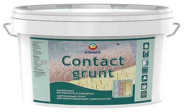 Бетоноконтакт: акриловый грунт с твердым наполнителем