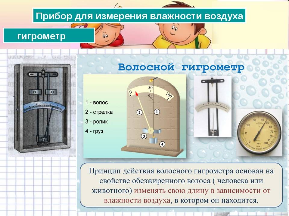 Прибор для измерения влажности воздуха и особенности его применения