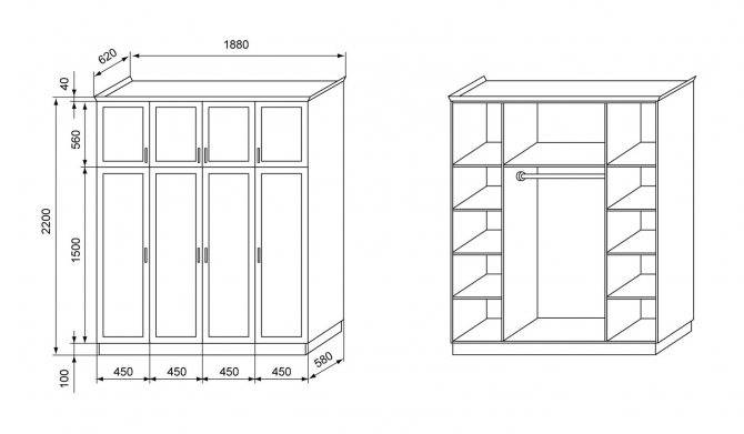 Как сделать шкаф на балконе своими руками: пошаговая инструкция + фото