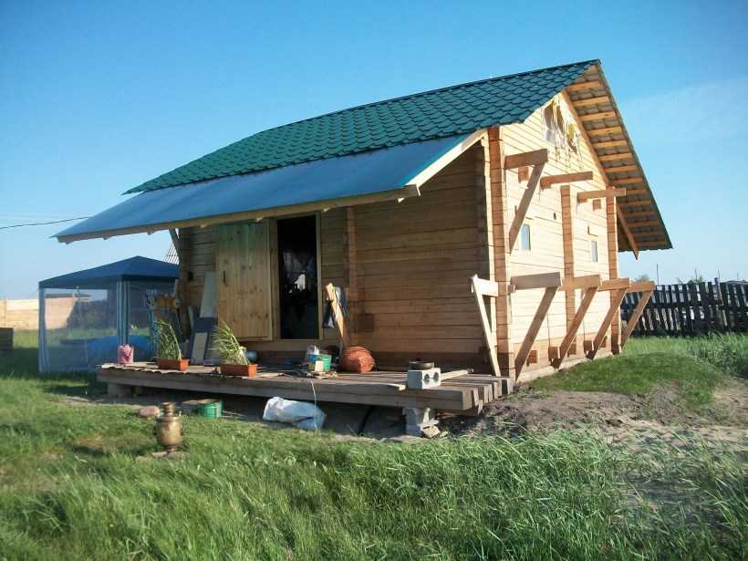Как построить сауну своими руками с нуля на даче