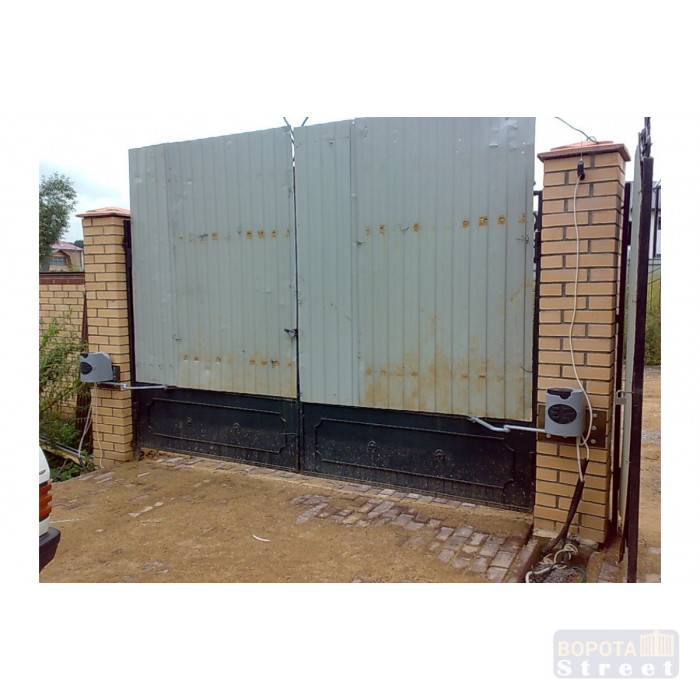 Автоматические ворота - 120 фото вариантов установки и подбора основных параметров