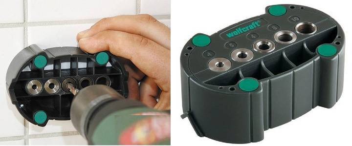 Как просверлить отверстие в кафельной плитке