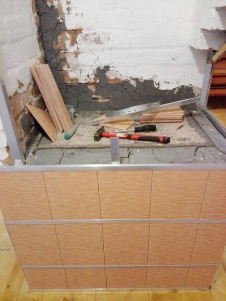 Облицовка печи керамической плиткой своими руками