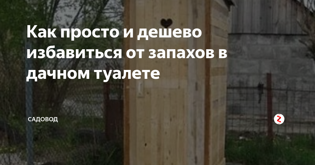 Как избавиться от запаха в деревенском(дачном) туалете - комплексный подход | o-builder.ru