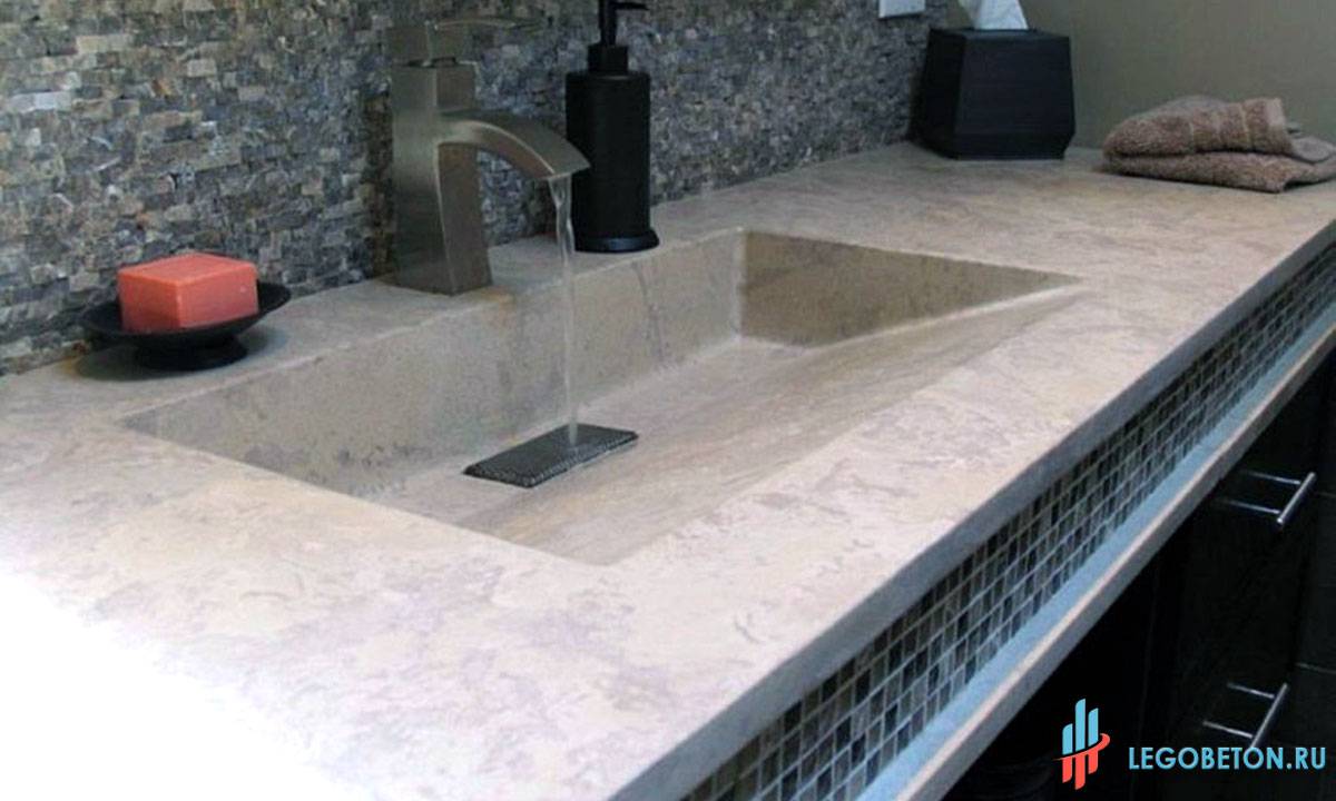 Столешница из искусственного камня своими руками: для кухни