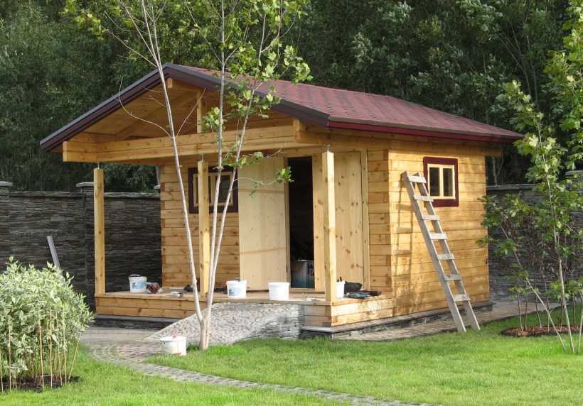 Как построить сауну своими руками с нуля на даче