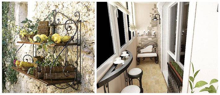 Балкон в стиле прованс: советы по оформлению и отделки с фото дизайном
