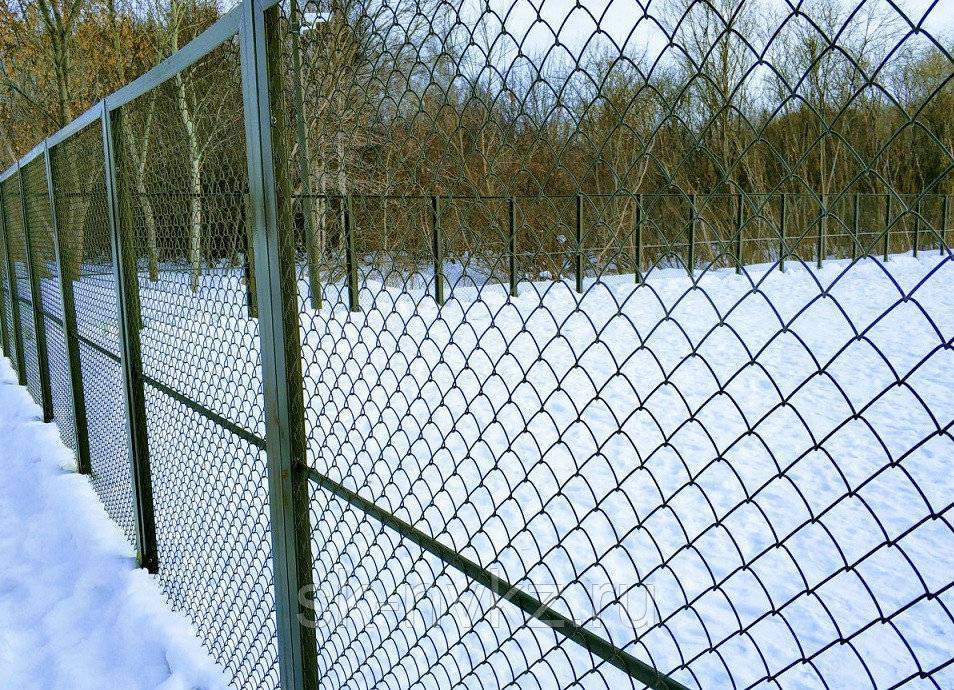 Забор из сетки: 85 фото как установить пластиковую и металлическую сетку