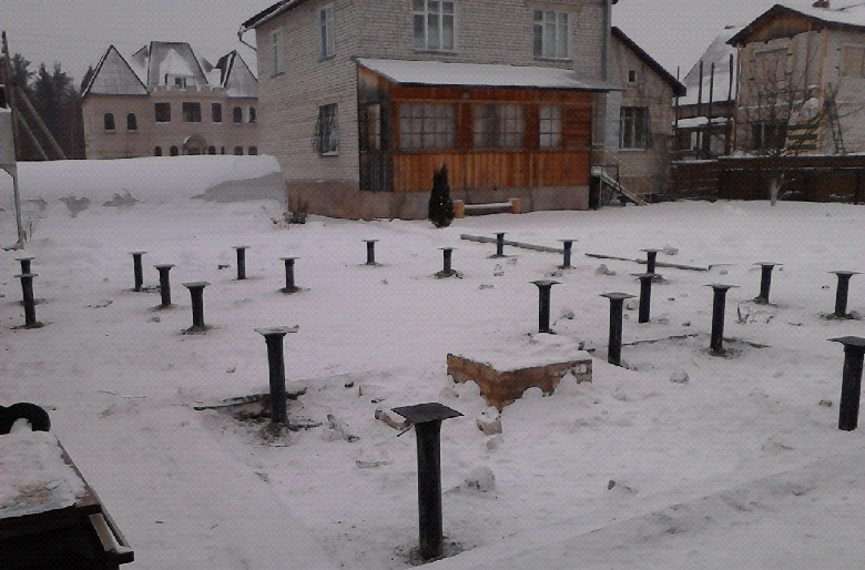 Свайно-винтовой фундамент: плюсы и минусы, устройство и расчет, монтаж и стоимость - свой дом