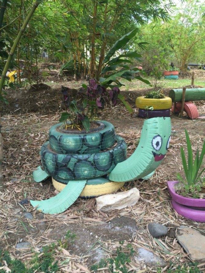 Поделки из шин своими руками - красивые, функциональные и практичные поделки из автомобильных покрышек (видео + 50 фото)