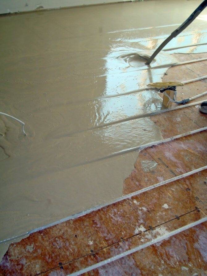 Как залить правильно теплый пол: способы заливки водяного пола