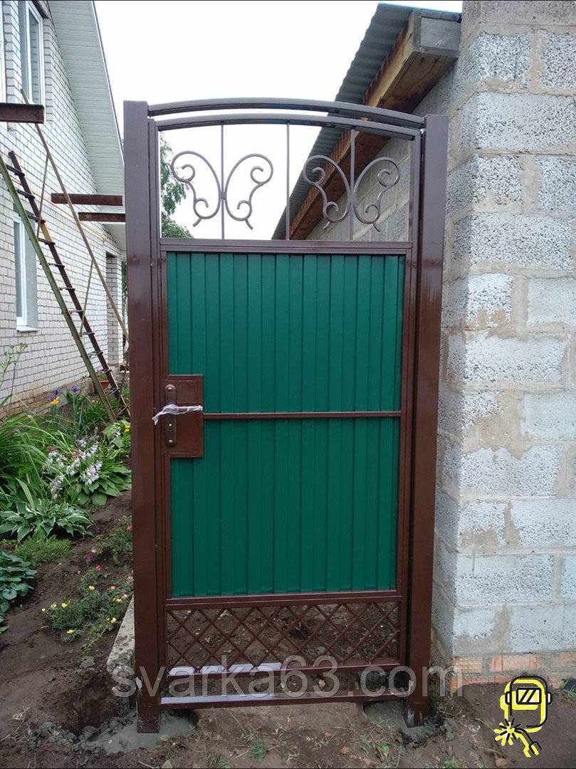 Калитка своими руками - как изготовить и установить калитку(+фото)