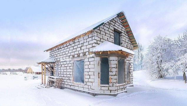 Тепло прочного дома из газобетона