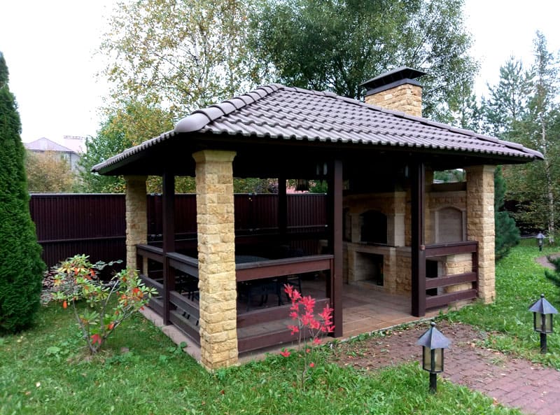 Самые простые беседки для дачи: 60 интересных идей для сада и двора