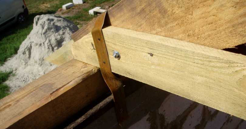 Стропильная система односкатной крыши: особенности и калькулятор