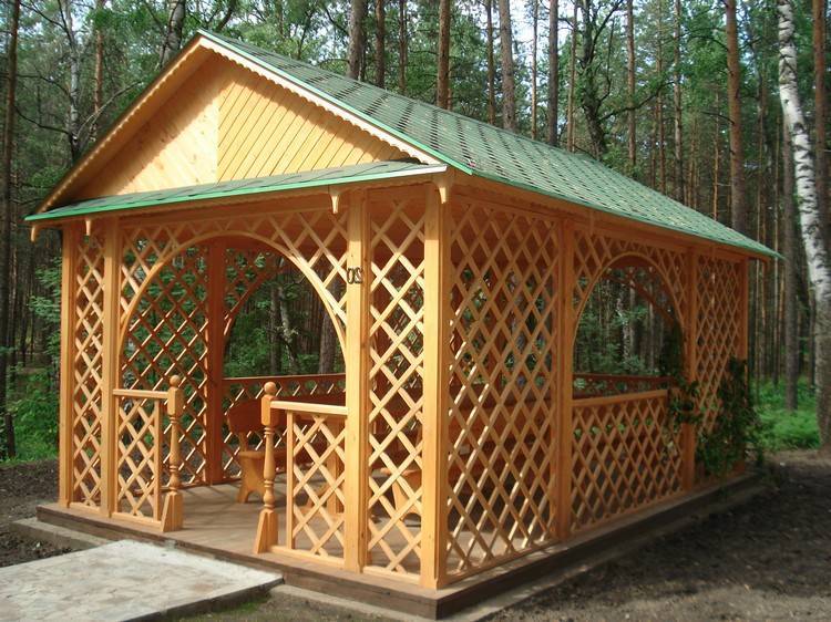 Самые простые беседки для дачи: 60 интересных идей для сада и двора