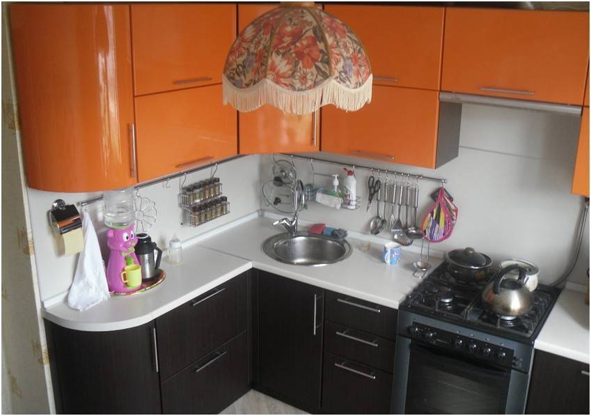 Дизайн кухни в хрущевке: проекты с фото примерами