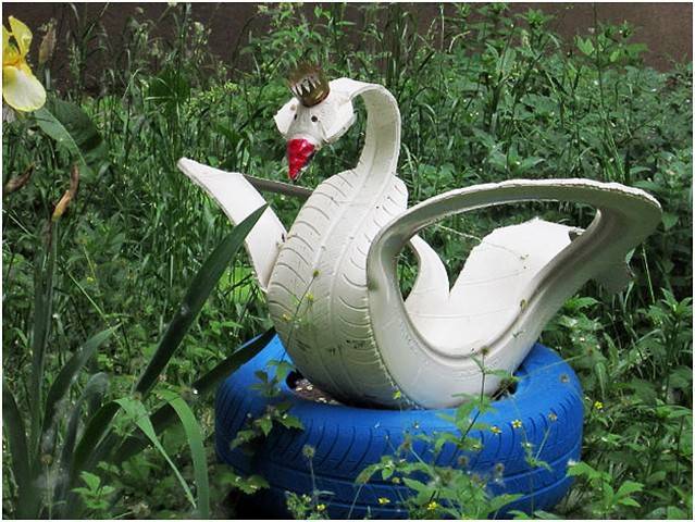 Поделки из шин своими руками - красивые, функциональные и практичные поделки из автомобильных покрышек (видео + 50 фото)