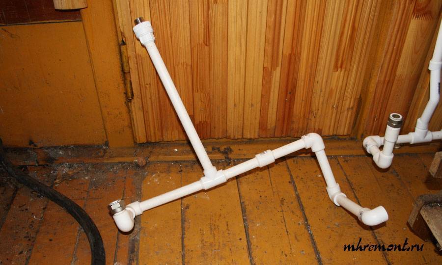 Монтаж водопровода из полипропиленовых труб своими руками