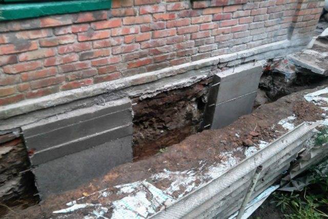 Усиление фундамента частного дома своими руками: пошаговые инструкции