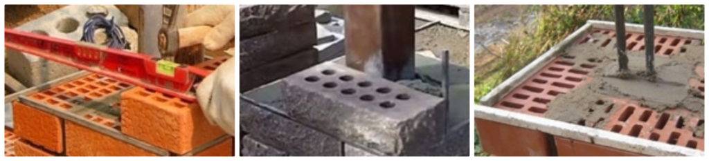 Столбы и забор из кирпича своими руками: пошаговая инструкция