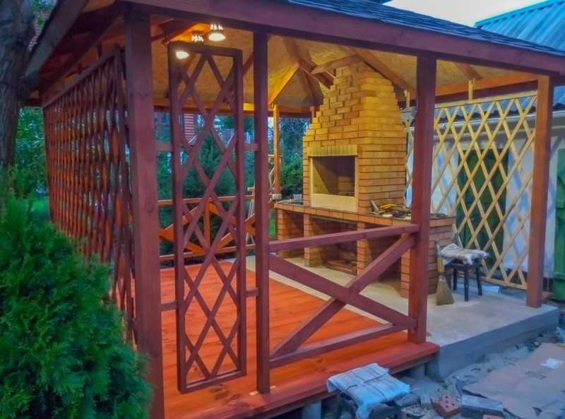Беседка с мангалом - лучшие современные идеи, особенности реализации беседки с мангалом