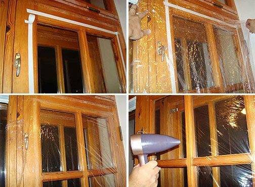 Как утеплить деревянные окна на зиму: способы утепления