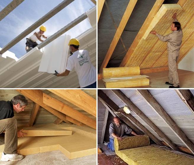 Как правильно утеплить мансардную крышу дома изнутри своими руками если крыша уже покрыта
