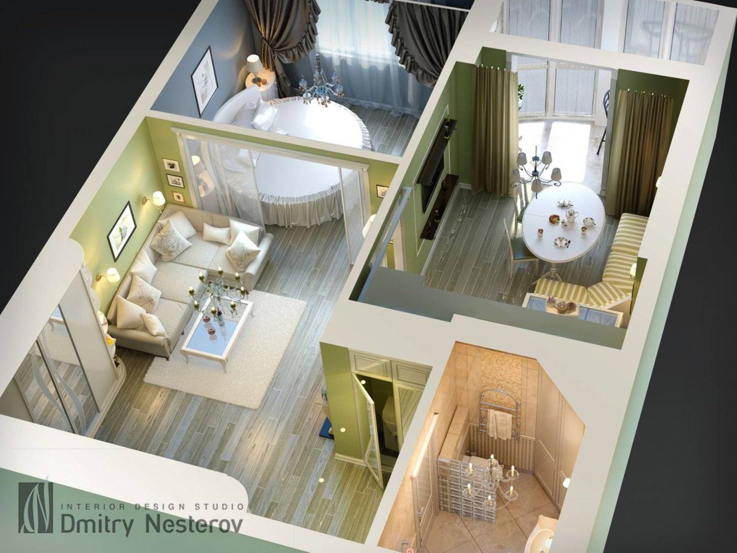 2021 ᐈ ? (+60 фото) как из однокомнатной квартиры сделать двухкомнатную с детской