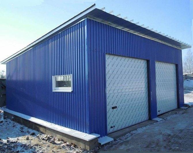 Быстровозводимый гараж из ЛСТК — инновационное решение в строительстве