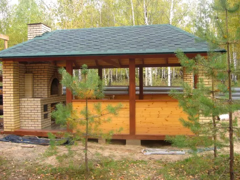 Беседка с мангалом - лучшие современные идеи, особенности реализации беседки с мангалом