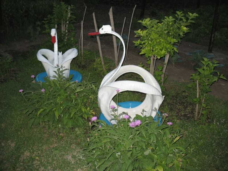 Поделки из шин своими руками - красивые, функциональные и практичные поделки из автомобильных покрышек (видео + 50 фото)