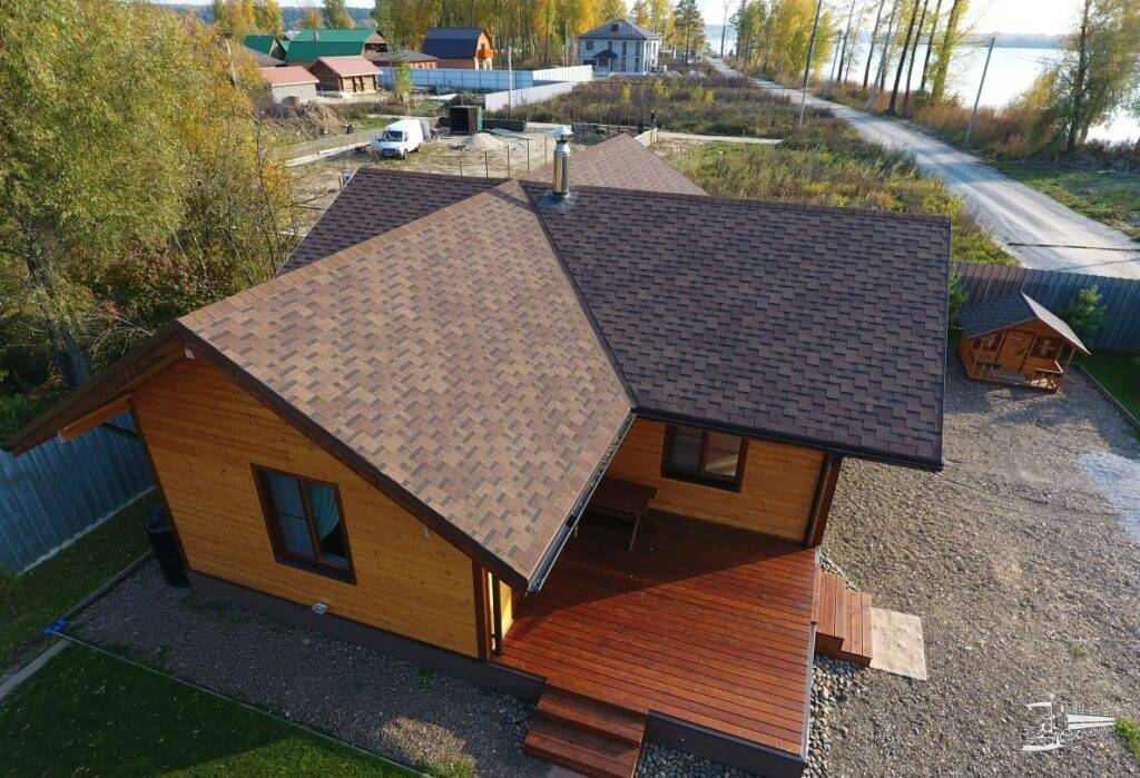 Популярные виды кровли для дачных построек