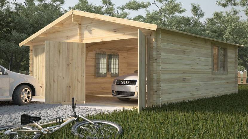 Из какого материла дешевле построить гараж?