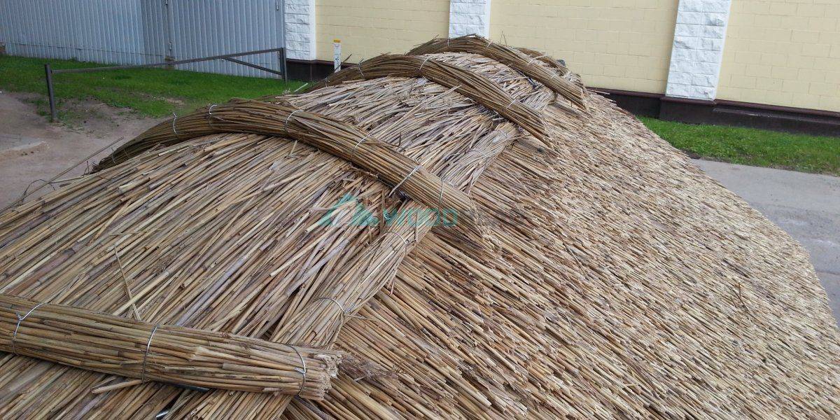 Крыша из камыша: технология изготовления своими руками