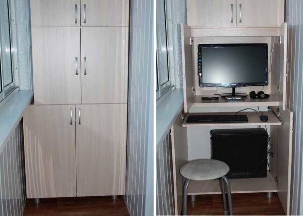 Шкафы для балкона своими руками: идеи, инструкции, схемы, чертежи