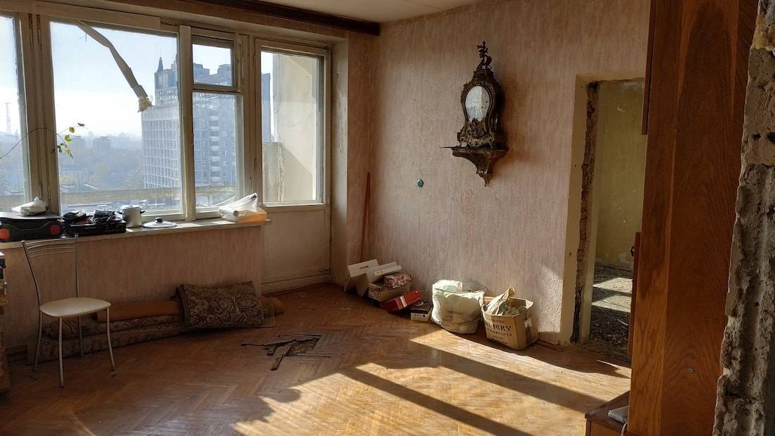 Ремонт «убитой» трёшки в хрущёвке 55 м2 (до и после)