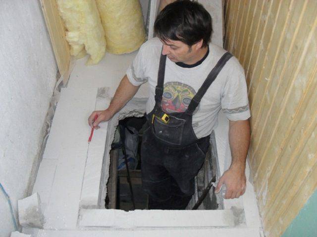 Погреб на балконе своими руками: поэтапный процесс