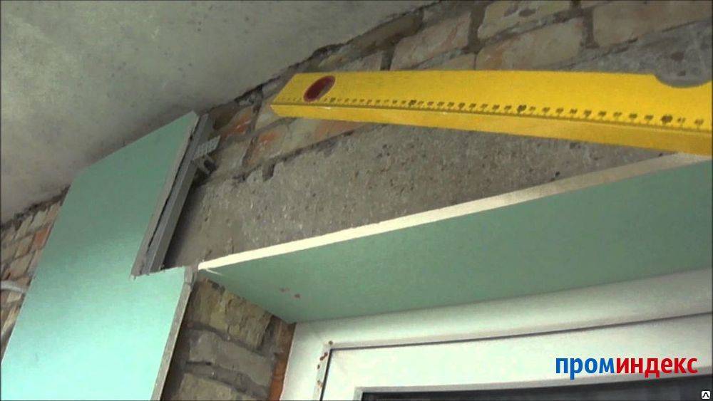 Откосы из гипсокартона своими руками