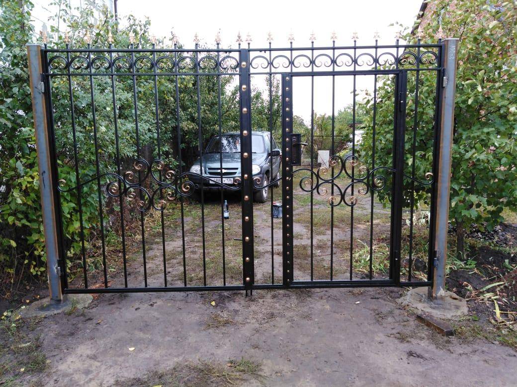 Калитка из профильной трубы своими руками — как сварить, чертежи, видео. инструкция как сварить калитку из профильной трубы своими руками