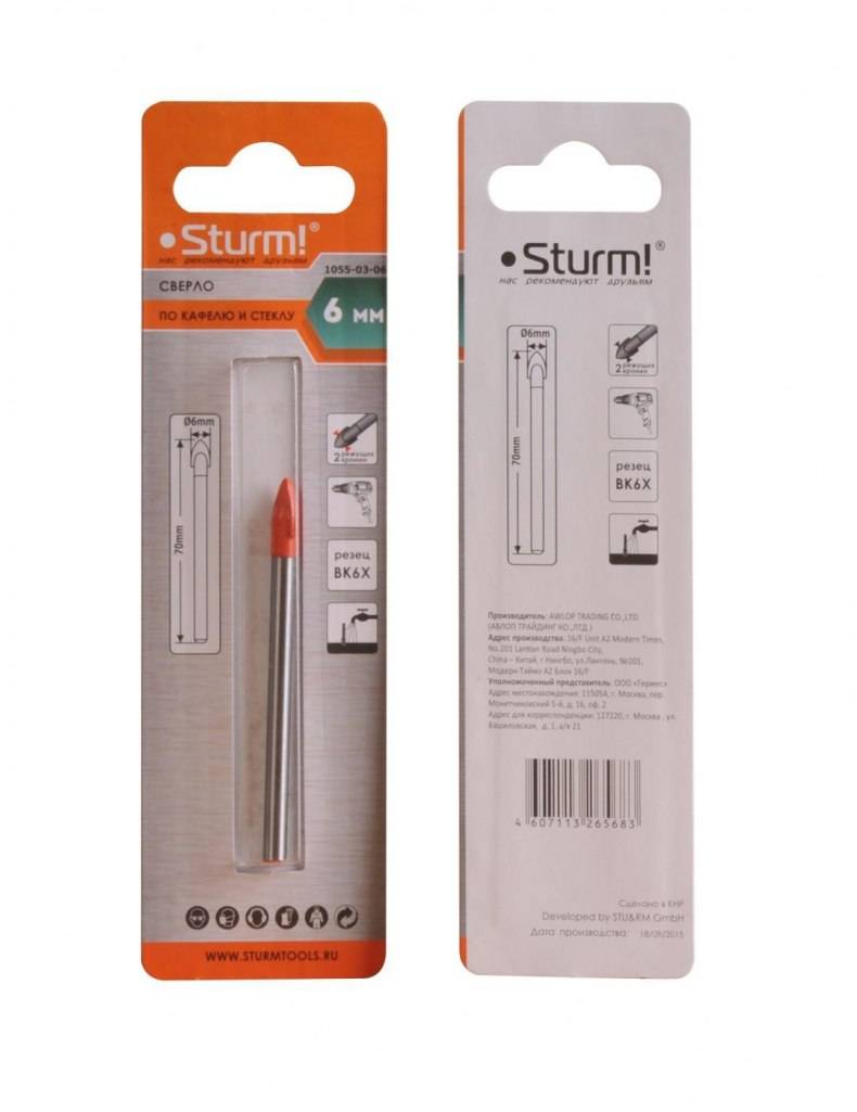 Каким сверлом сверлить кафельную плитку?