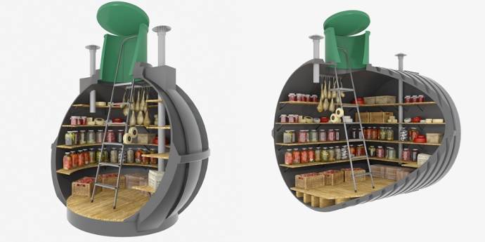 Пластиковый погреб для дачи — конструкция и рейтинг лучших вариантов