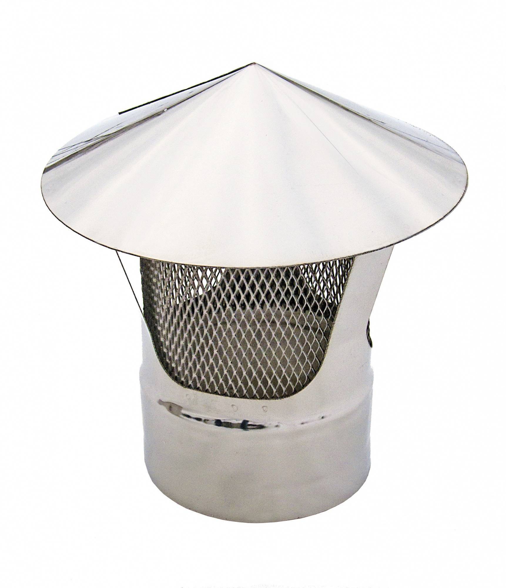 Как сделать надежный искрогаситель на трубу бани своими руками