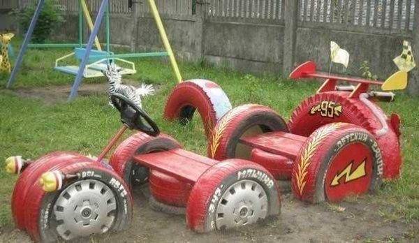 Поделки из шин своими руками - красивые, функциональные и практичные поделки из автомобильных покрышек (видео + 50 фото)