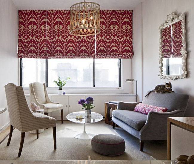 Римская штора за 5 минут: чем закрыть окна во время ремонта