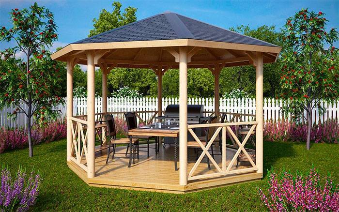 Самые простые беседки для дачи: 60 интересных идей для сада и двора