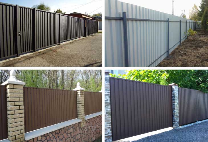 Как построить забор из профлиста своими руками: пошаговая инструкция и важные нюансы