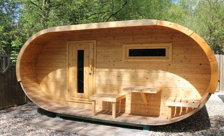 Как построить сауну своими руками с нуля на даче