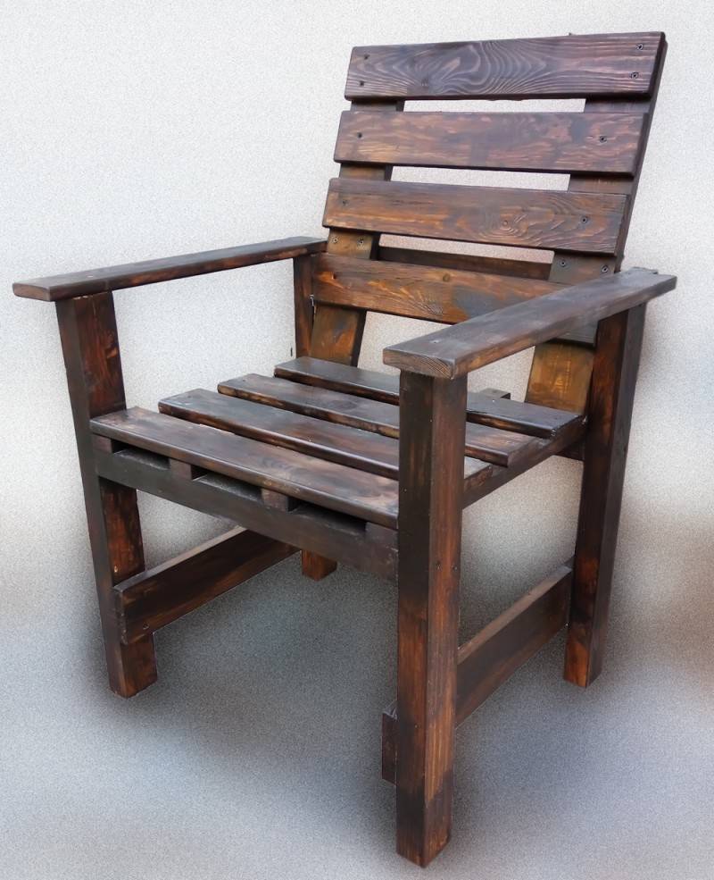 Шикарное кресло из поддонов на дачу своими руками – современно и не колхозно